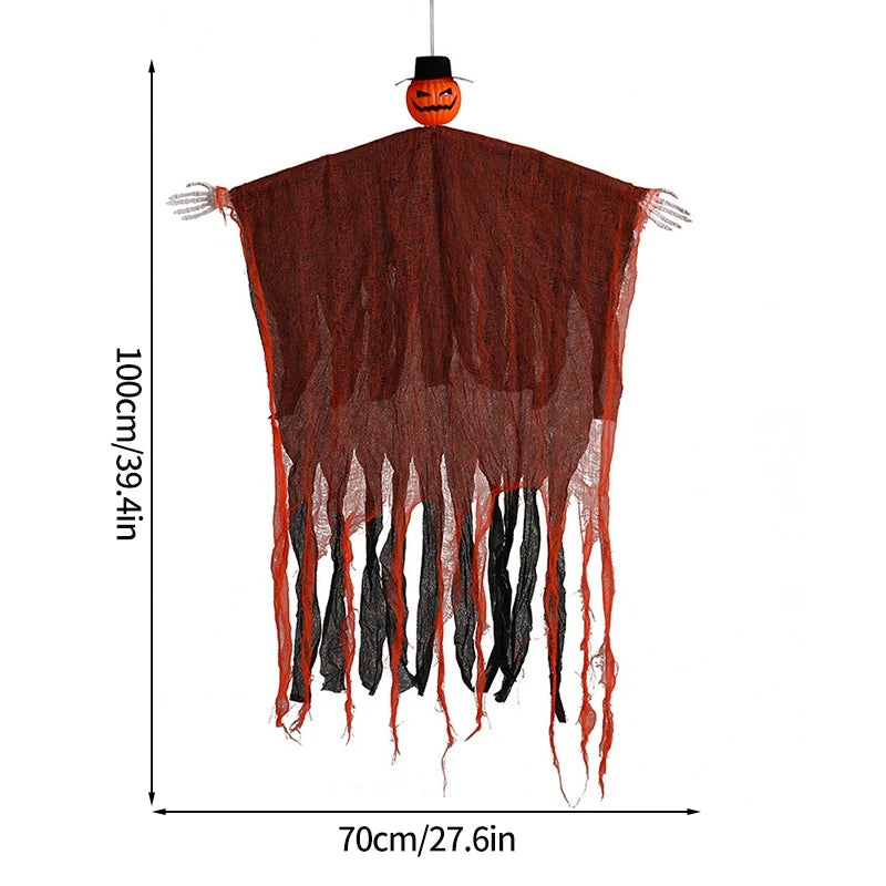 Ghost LED Light Glow Skull Ornaments