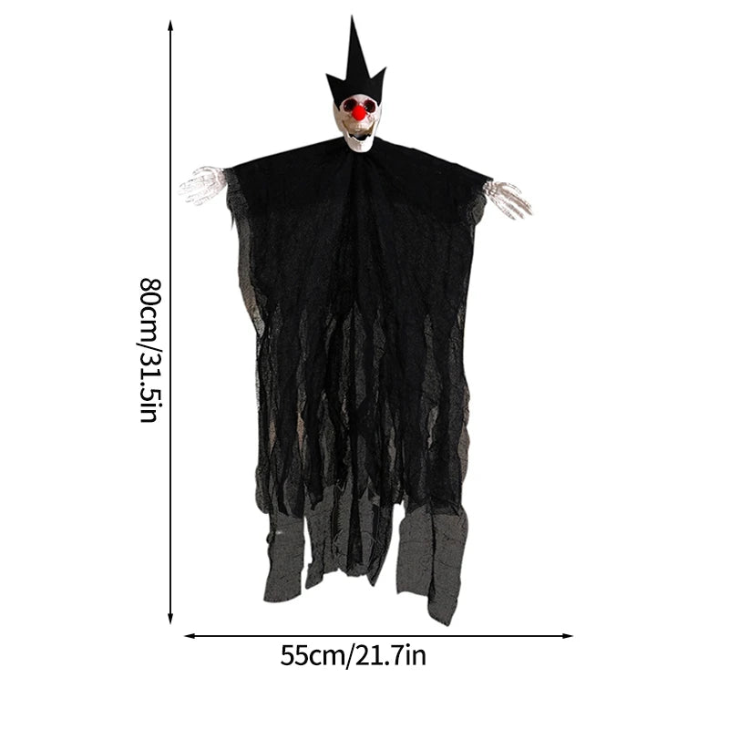 Ghost LED Light Glow Skull Ornaments