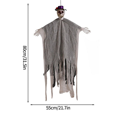 Ghost LED Light Glow Skull Ornaments