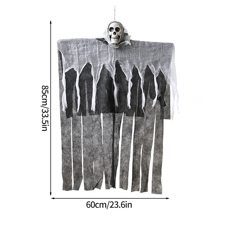 Ghost LED Light Glow Skull Ornaments